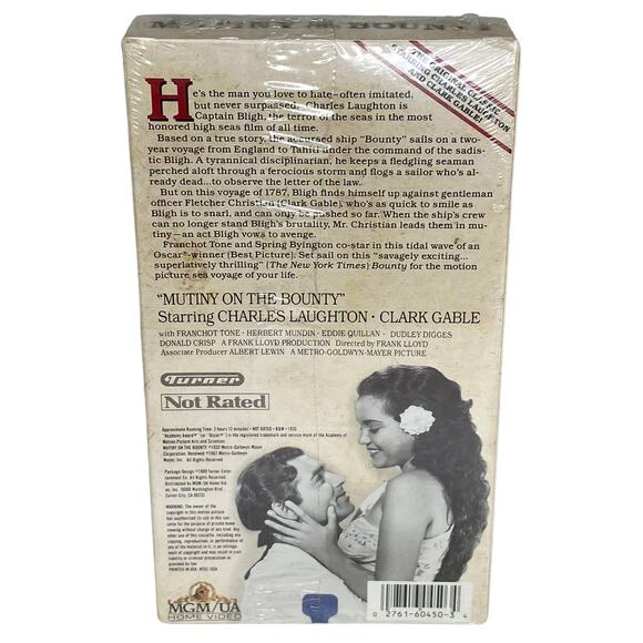 Mutiny on the Bounty VHS Sealed New - Picture 5 of 9